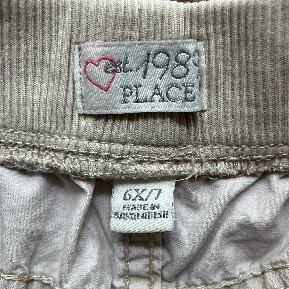 6x/7 The Children's Place Knit Waist Pull On Shorts